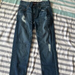 Tommy Hilfiger Boy’s  Dark Blue Straight Jeans